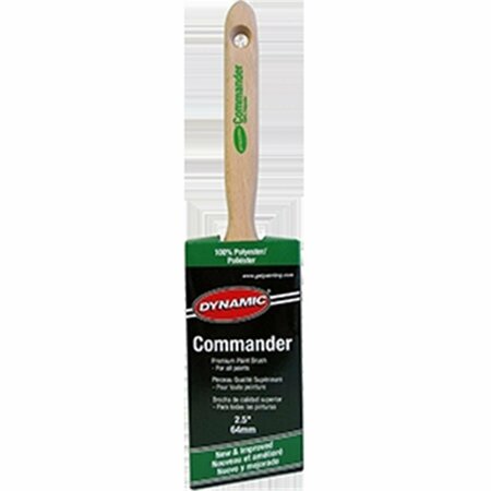 BEAUTYBLADE HB188006 2.5 in. Commander Angled Polyester Brush BE3570431